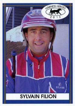 2013 Harness Heroes #26 Sylvain Filion Front